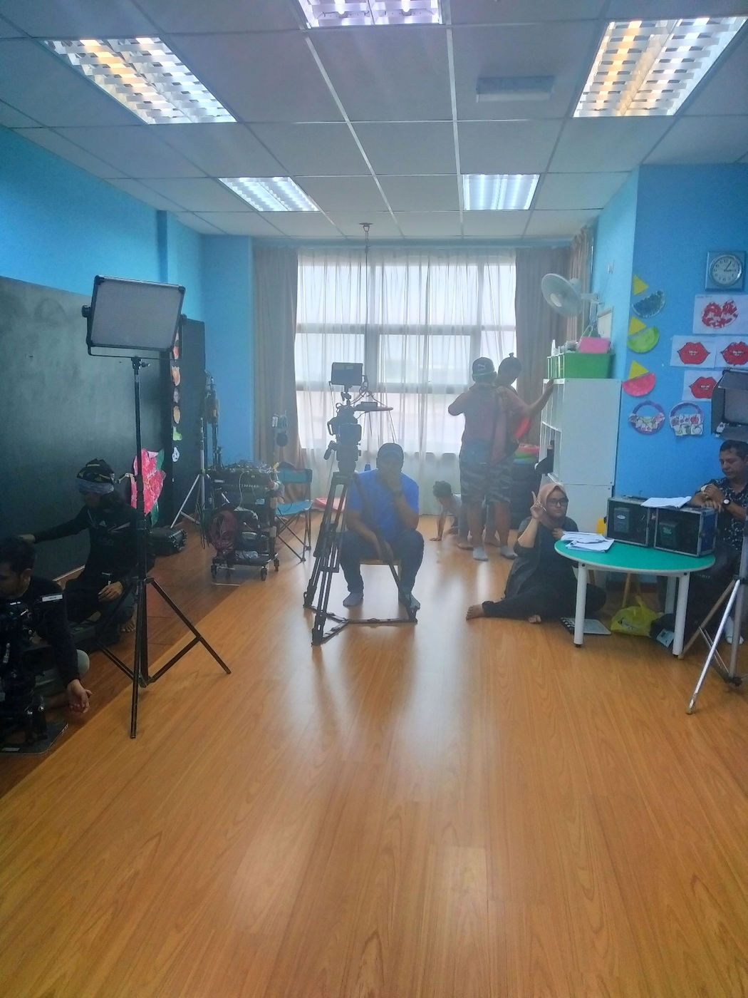Behind the scenes of the TV3 drama shoot at Urbane Ethos