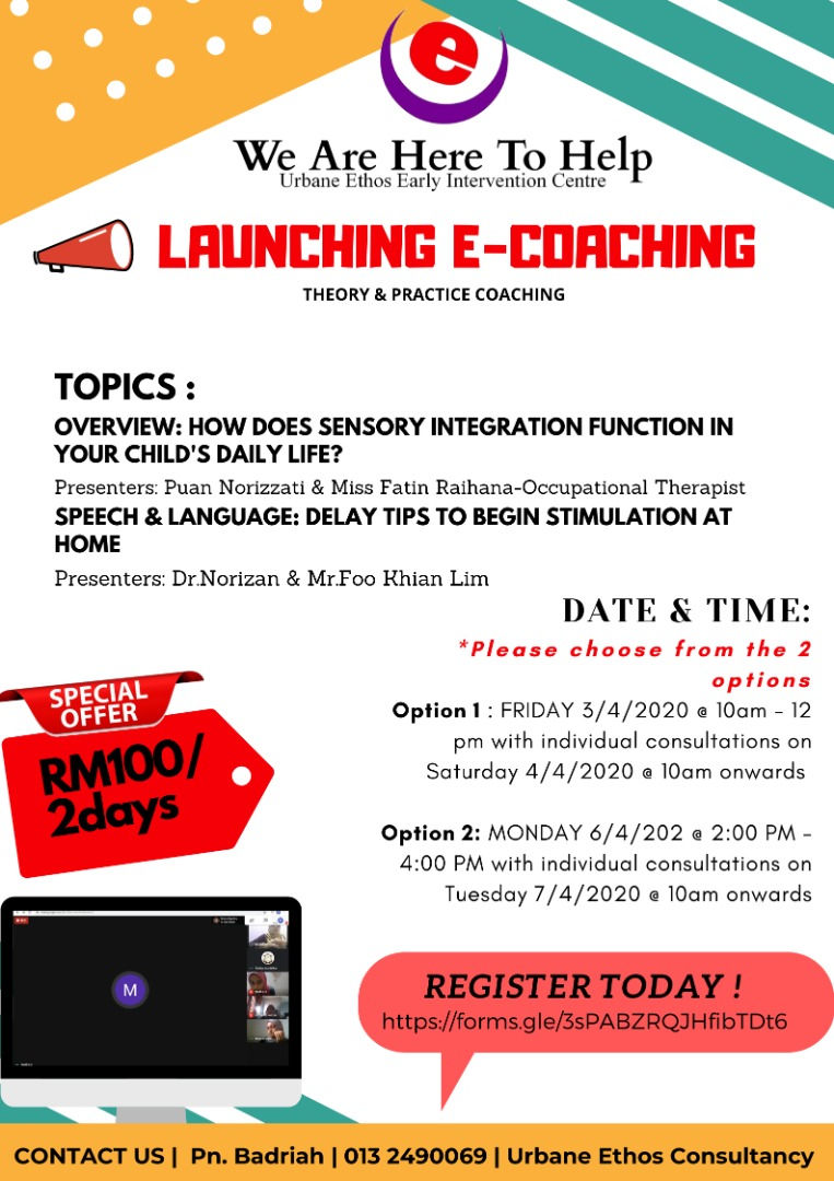 We are launching our e-Coaching sessions!